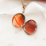 Irma Agate Locket