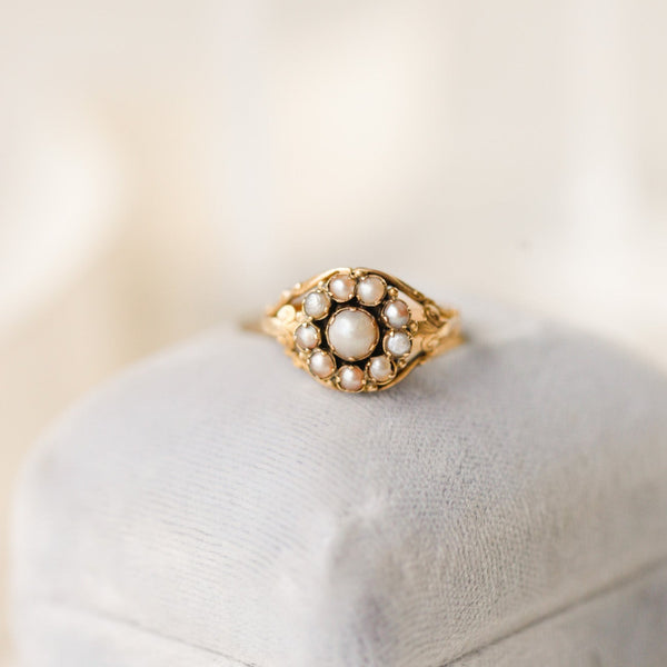 Hepburn Pearl Ring