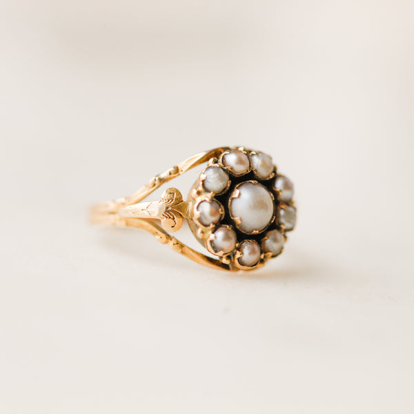 Hepburn Pearl Ring