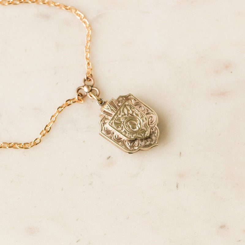 McCloud Engraved Locket