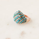 Winifred Turquoise Bombé Ring