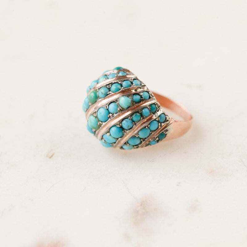 Winifred Turquoise Bombé Ring