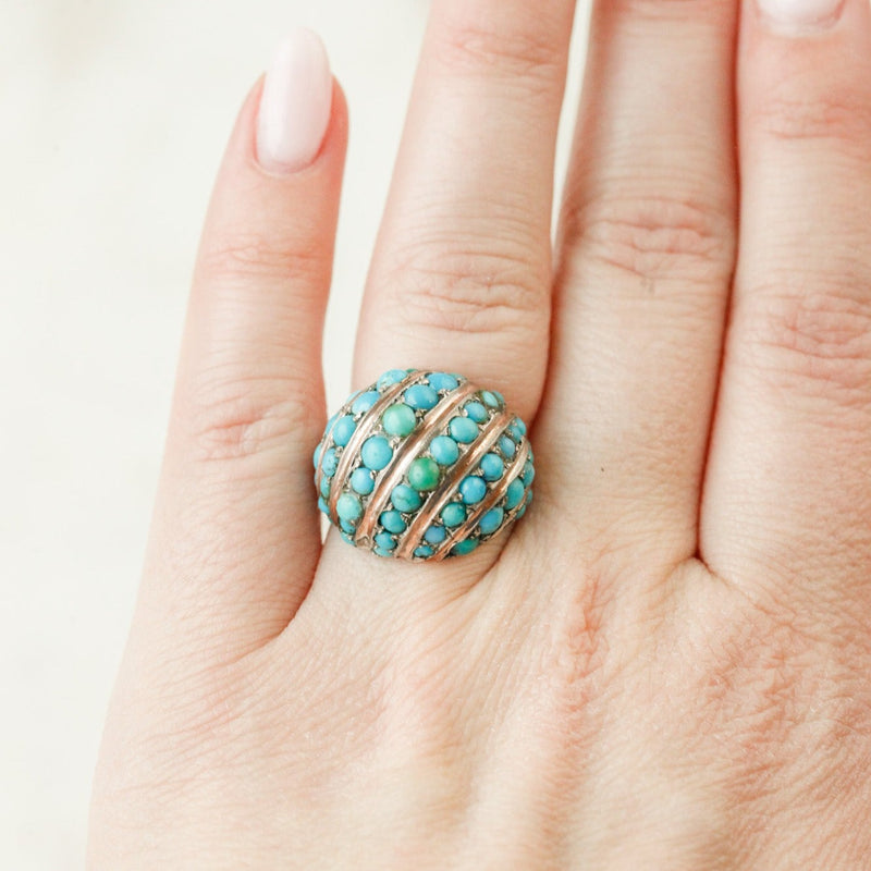 Winifred Turquoise Bombé Ring