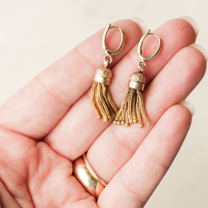 Birdie Small Tassel Earrings