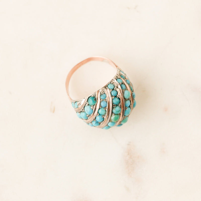 Winifred Turquoise Bombé Ring