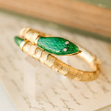 Gold Ellis Serpent Bracelet