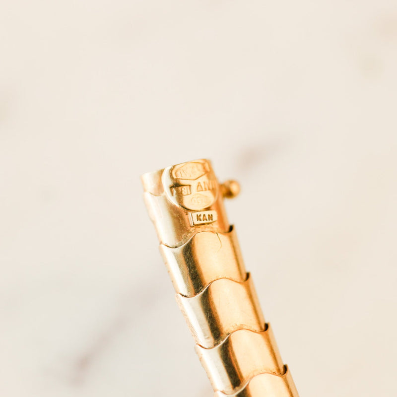 Gold Ellis Serpent Bracelet