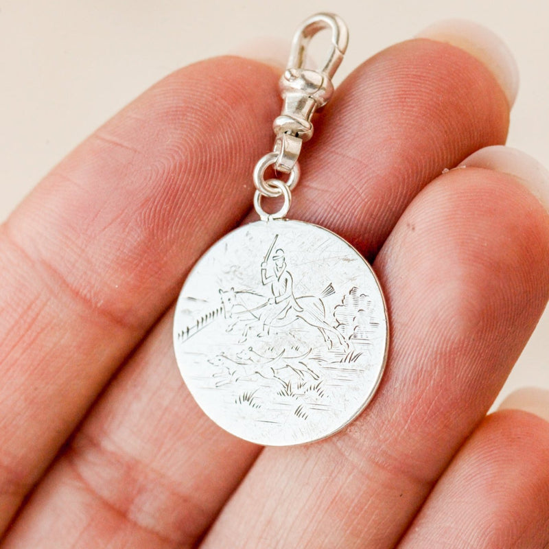 Sportsman Sterling Pendants