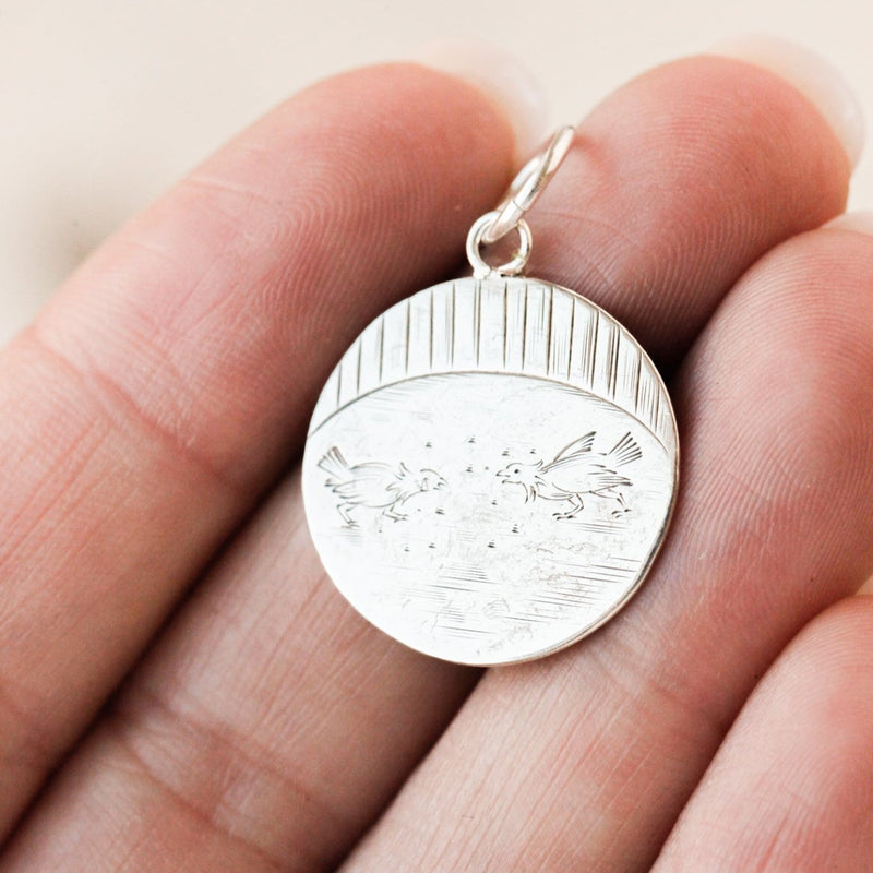 Sportsman Sterling Pendants