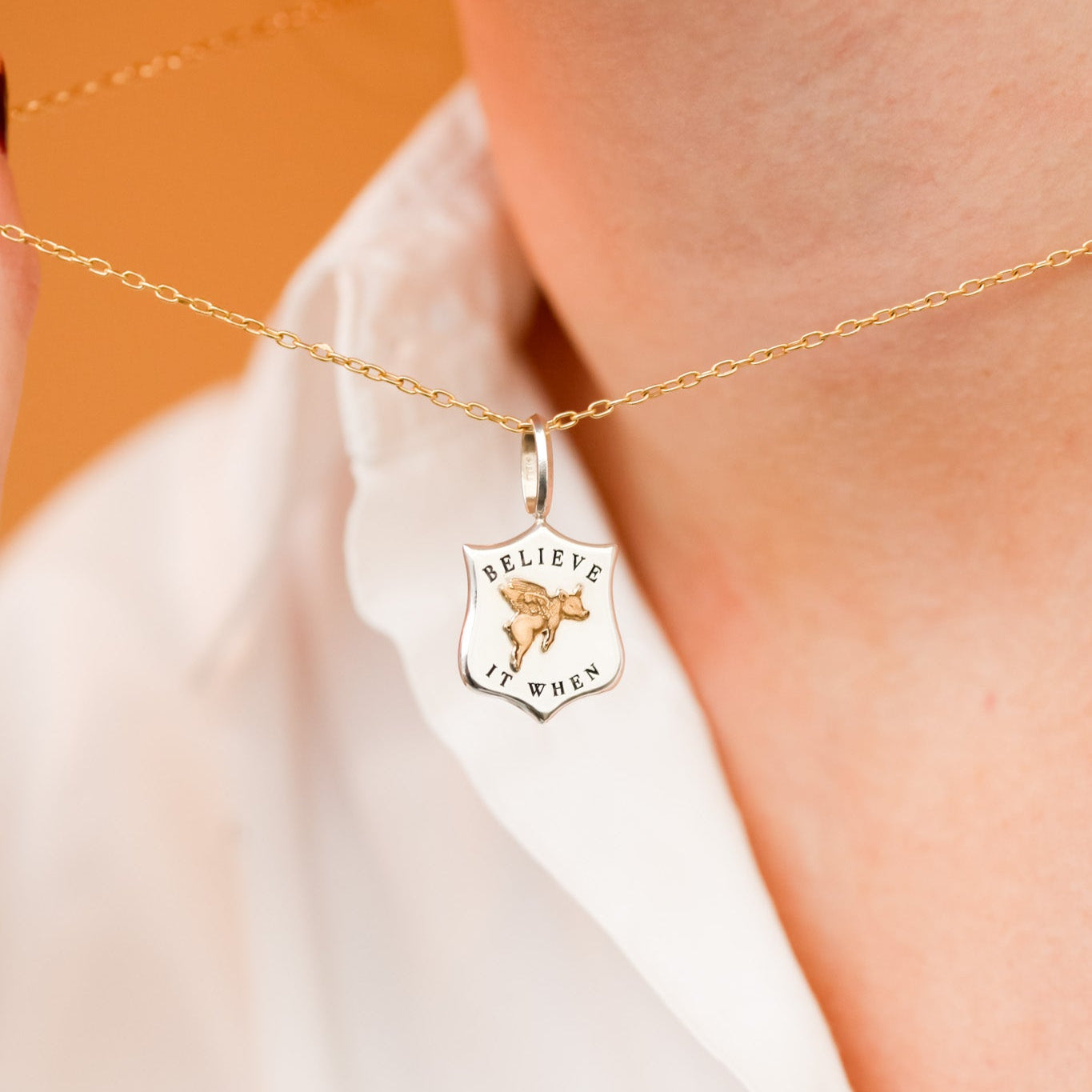 "Believe It When" Medallions
