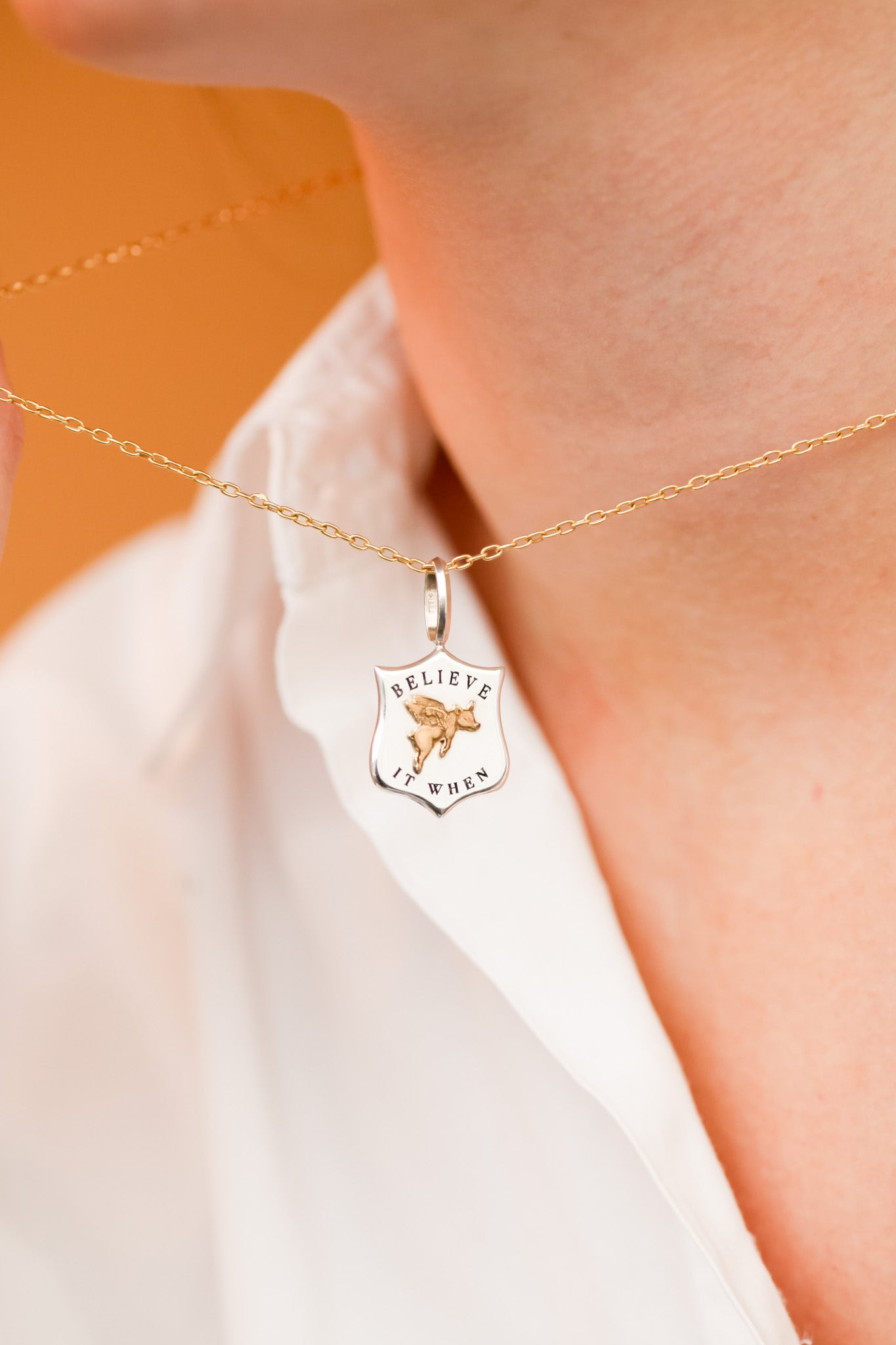 "Believe It When" Medallions