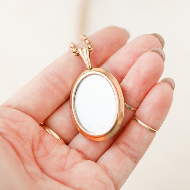 Jerome Double Sided Glass Locket