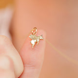 "Impossible Pig" Gold Charm