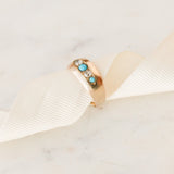 Lowell Turquoise + Diamond Ring