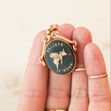 "Believe It When" Swivel Pendant