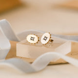 Old Mine Cut Diamond Earrings