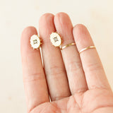 Old Mine Cut Diamond Earrings