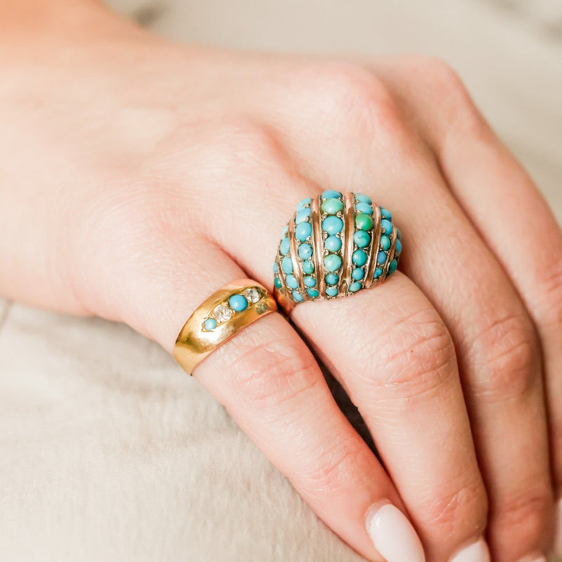 Winifred Turquoise Bombé Ring