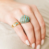 Winifred Turquoise Bombé Ring