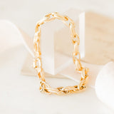 Solid Gold Link Bracelet
