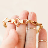 Solid Gold Link Bracelet