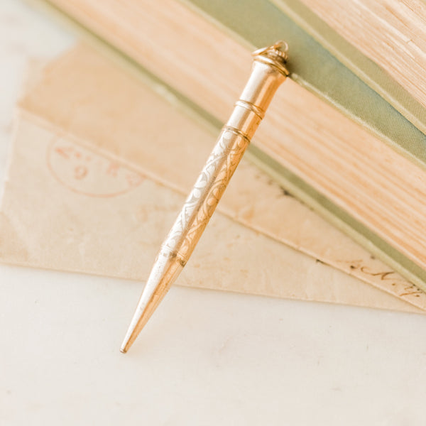 Victorian Acme Pencil Pendant