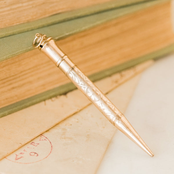Victorian Acme Pencil Pendant