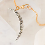 Charlotte Edwardian Crescent Pendant