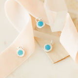 Petite Blue Enameled Charms