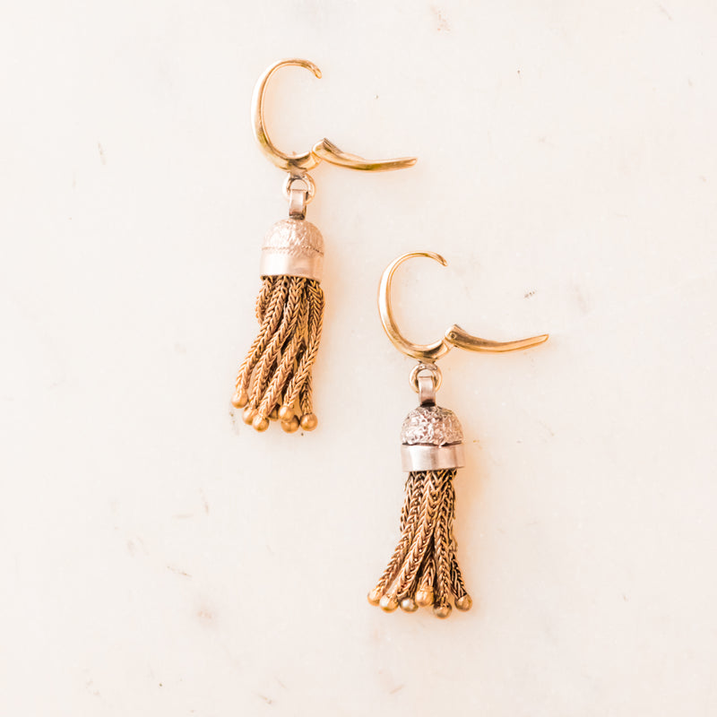 Birdie Small Tassel Earrings