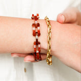 Solid Gold Link Bracelet