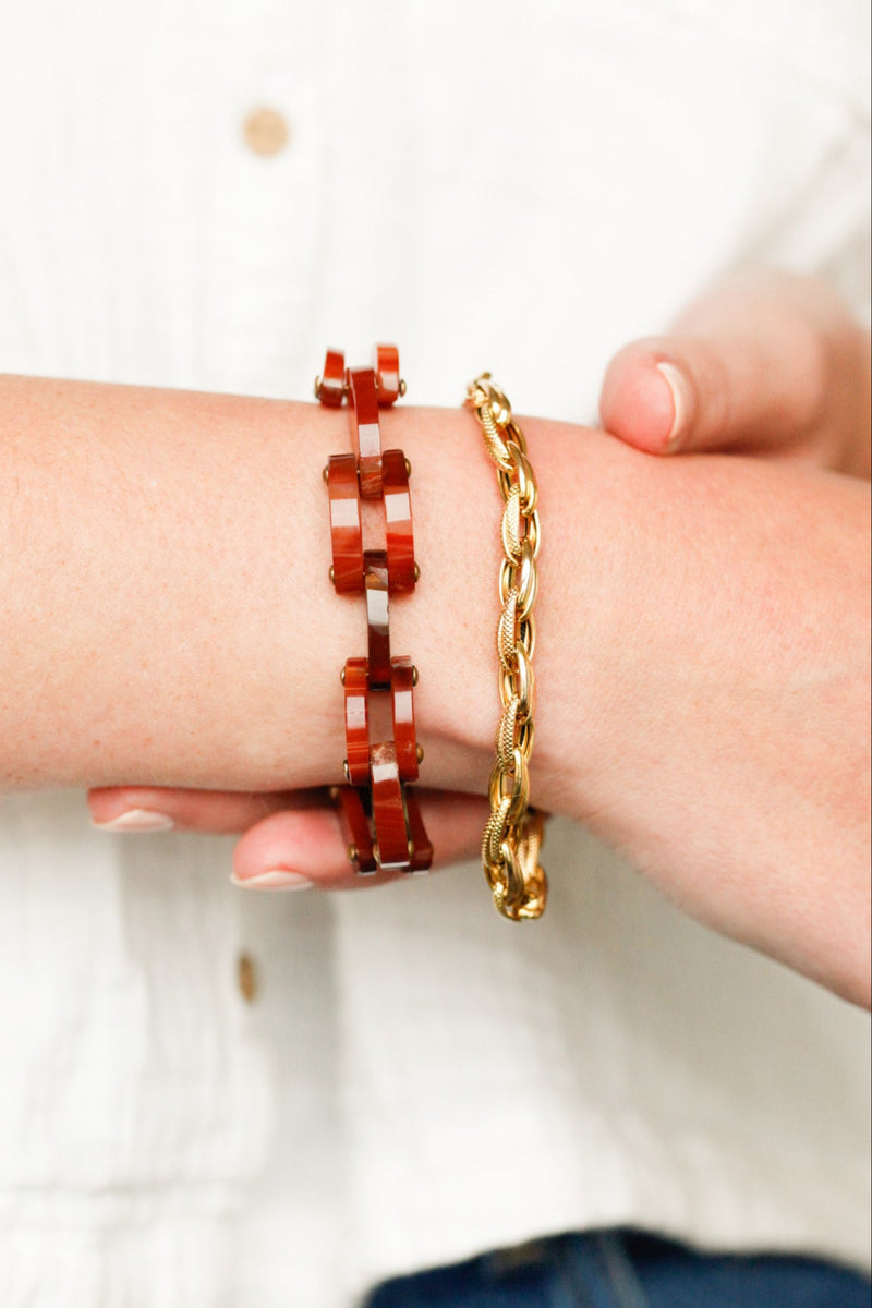 Malone Carnelian Bracelet
