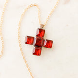Briar Gem Cross Pendant
