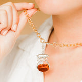 Spinning Pig Pendant