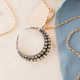Liza Celestial Crescent Pendant