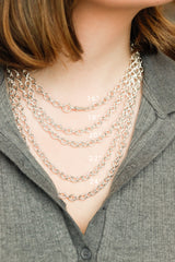 Large Charm Chain in Sterling Silver