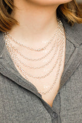 Small Charm Chain in Sterling Silver