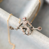 Albert Circus Monkey Pendant