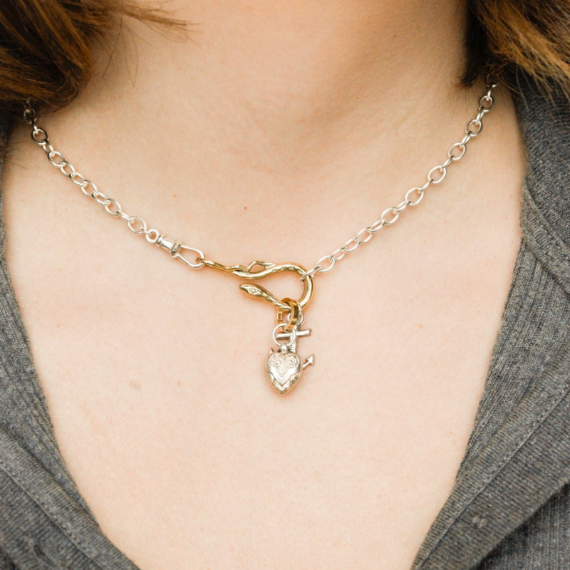 Small Charm Chain in Sterling Silver