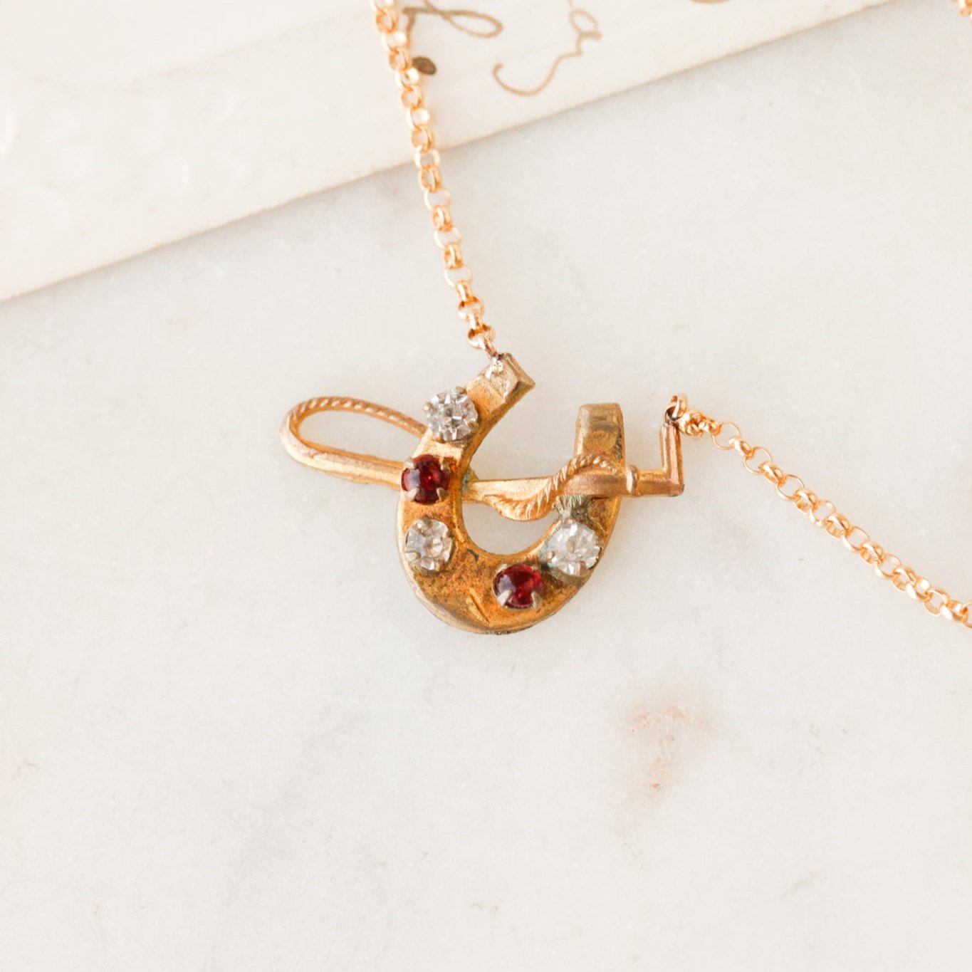 Lucky Horseshoe Pendant
