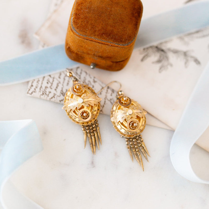 Louis Etruscan Earrings