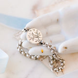 Engraved Bird Bracelet