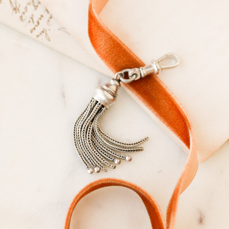 Bacall Silver Tassel