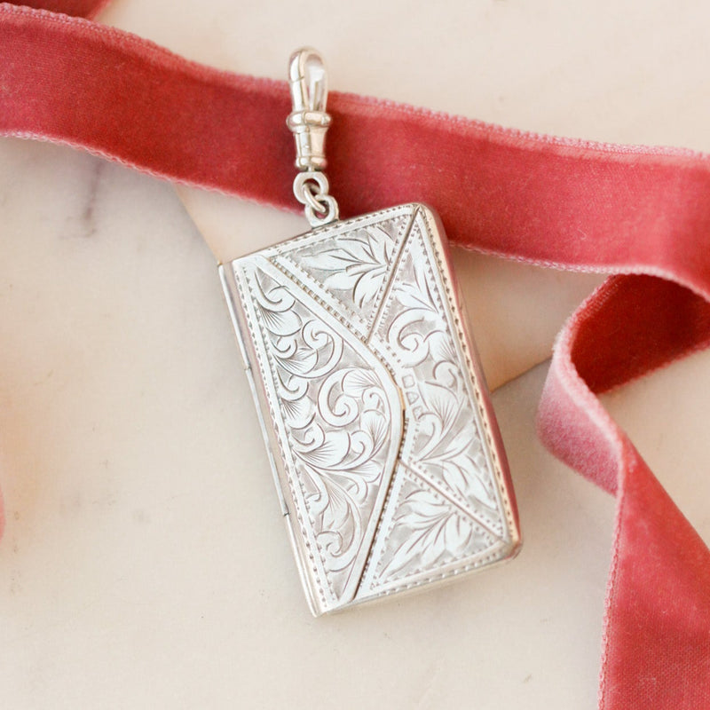 Vivian Silver Postage Case