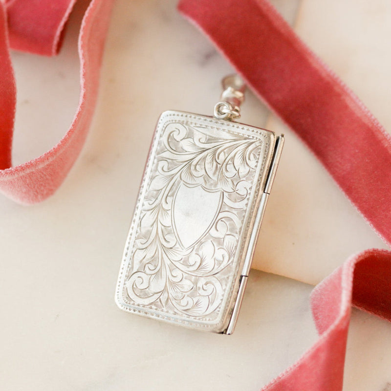 Vivian Silver Postage Case