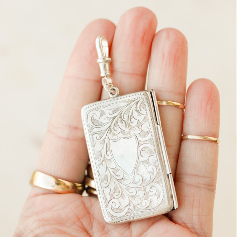 Vivian Silver Postage Case
