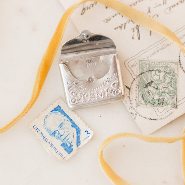 Silver Postage Case