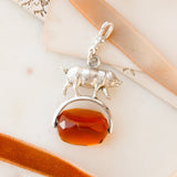 Spinning Pig Pendant