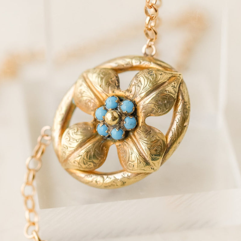 Agnes Turquoise Pendant