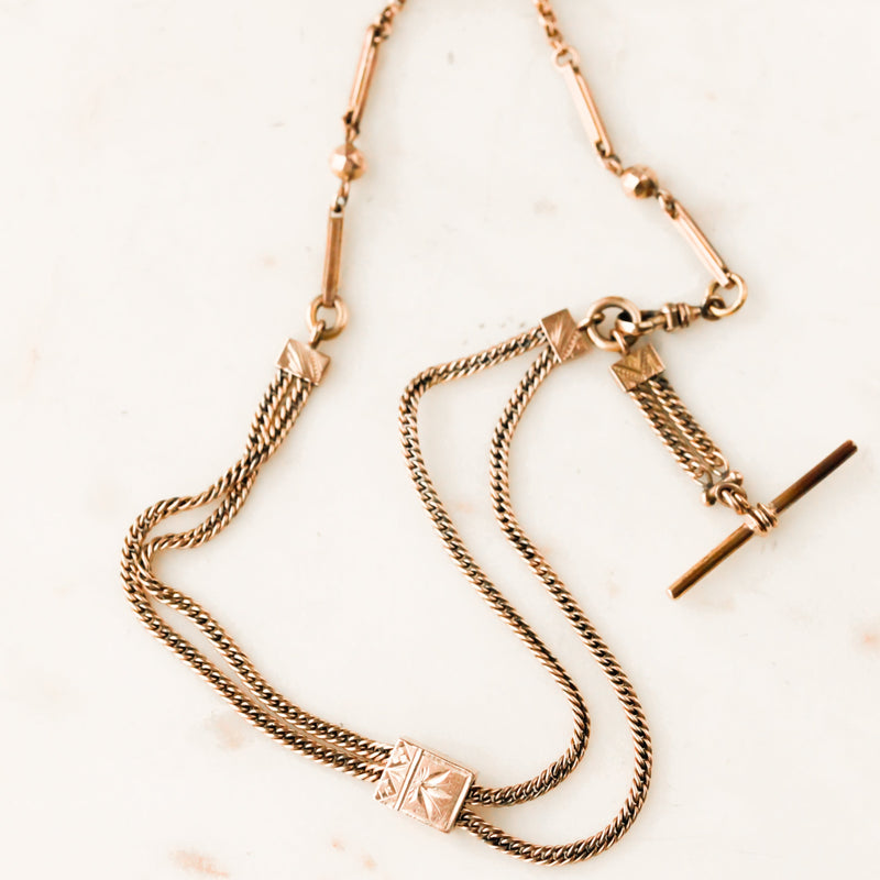 Eloise Victorian Toggle Necklace